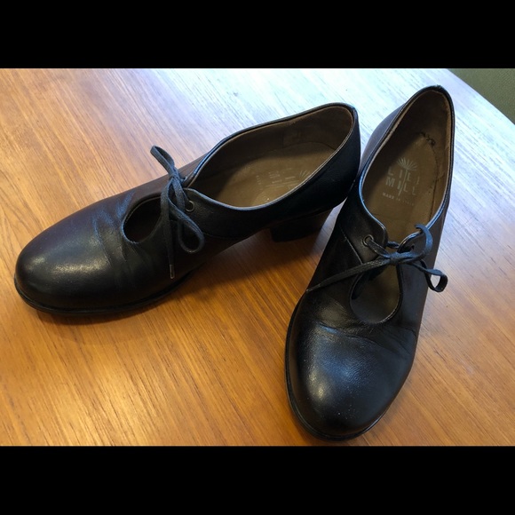 Lilimill Black Leather Shoes, size 36 - Picture 3 of 7